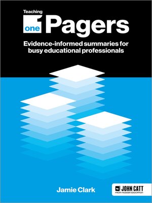 cover image of Teaching One-Pagers